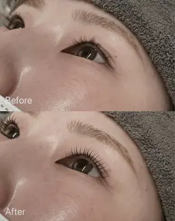 まつ毛パーマ（上）