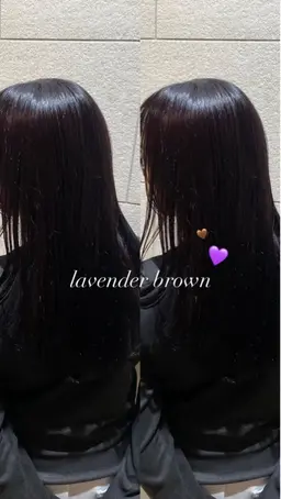 【肩下💜】🪽白髪染め🪽＋2ステップトリートメント🫧