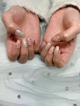 【オフィスネイルにおすすめ】シンプルデザイン