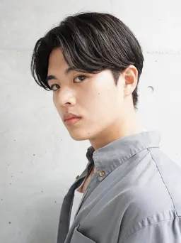 カット➕毛流れニュアンスパーマ