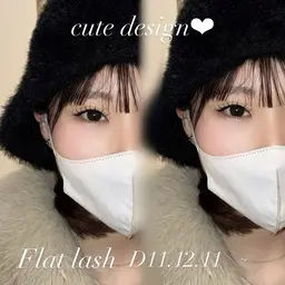 【3月限定】フラットラッシュ100~140本他店オフ込み｡✧｡･ﾟ