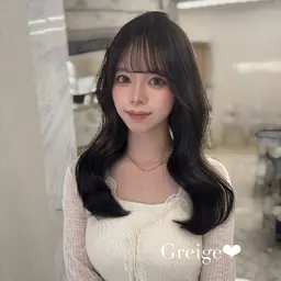 柔らかい前髪ストレート🤍［他のメニューと兼用可能🎟️］