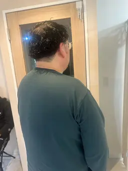 メンズカット＋ツイストスパイラルパーマ🫧