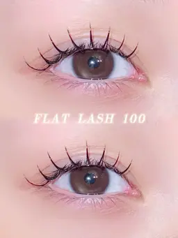 フラットラッシュ100本♡