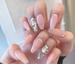 ★大人気ワンカラー＋キラキラ光る2本埋め尽くしコース