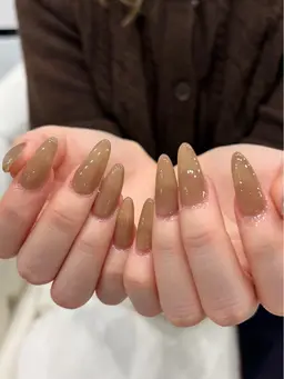 2/8 19時半【オフ無アクリルスカルプ10本ワンカラー】🚨お爪の写真必須/状態の悪い方はお断りの可能性有り