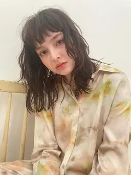 ✨30%off✨　前髪縮毛矯正＋顔まわりカット＋髪質改善ケラチントリートメント