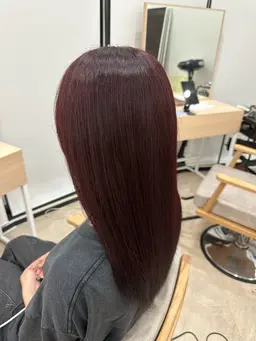 《《傷んだ髪を修復🌹》》ピンク系カラー🎀➕✨Aujua（4step）トリートメント✨➕ナノバブル🚿