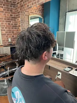 💠モデル限定価格💠メンズカット+眉カット+パーマ