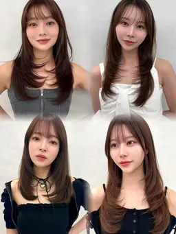 【ロング限定】カット➕カラー➕3stepトリートメント 🦋韓国風レイヤーカット得意です🦋