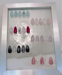 💫12月定額ネイル💅カラー変更可✨フィルイン🌟初回ソフトジェルオフ込み💥