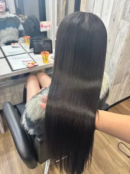 前髪カット＋カラー＋3工程Tr🫧