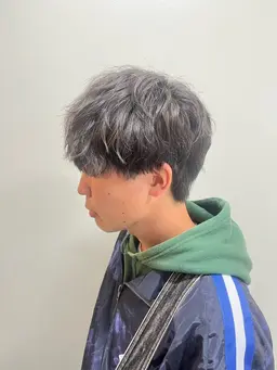 カット＋メンズパーマ🌀#ツイストスパイラル#波巻きパーマ#スパイラルパーマ