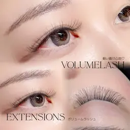 フサフサ♡ボリュームラッシュ100束【マツエク/名駅】オフプラス550円