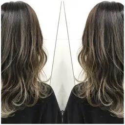 グラデーションorハイライトケアカラー&2stepトリートメント