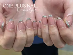 ガラスフレンチorカラーフレンチ　（ベースカラー付き）