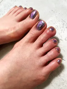 🌺フット　マグネットorミラーワンカラー(オフなし)