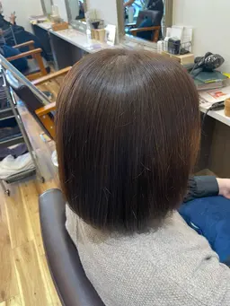 お白髪染め+カット