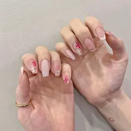 ❤️🔥シンプル持ち込みデザイン6本アート❤️🔥