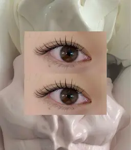 【期間限定】フラットラッシュ120本(オフ込み)パッチリな目元✨柔らかいつけ心地でモチも◎