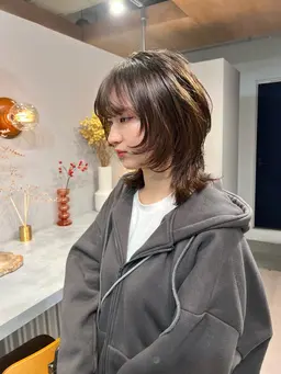 💇‍♀️レイヤーカット&艶トリートメント(／ウルフ／ウルフカット／マッシュウルフ／）