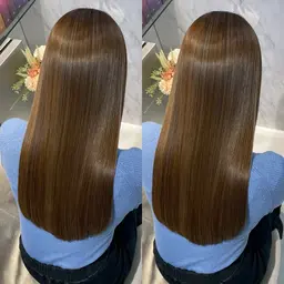 ✨【選べるカラー】オーガニックorアディクシー（リタッチ）カラー シャンプー ブロー込み ダメージレスケア付き😊