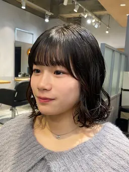 🪽‪レディースカット+パーマ🪽(5cm以上カットのみ)