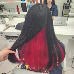 ❤️🌹暖色系インナーカラー+ブリーチ+トリートメント❤️🌹