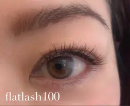 【ミニモSALE】フラットラッシュ100本【JCDカール0.15】⚠️オフ¥500⚠️LED変更+¥1700