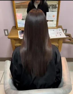 【縮毛矯正後のメンテナンスケア】