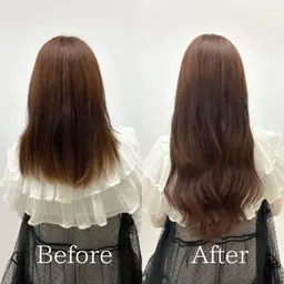 🩷伸ばし中でもロングヘアに🩷シールエクステ60枚