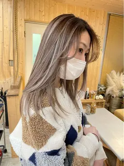 ✨カット+ハイライト+belleオリジナルcolor ✨minimo特別価格