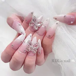 🎀チップ長さ出し＋シンプルデザイン(オフ込み)🎀￥12800→￥6000