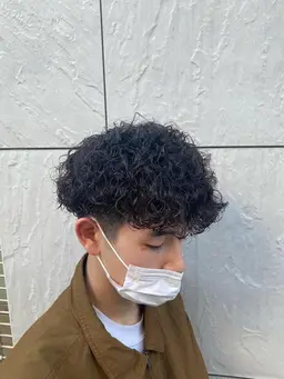 【古着男子必見✨】カット➕プードルパーマ🐶(スパイラルパーマ/波巻きプードル/)