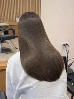 縮毛矯正＋シャンプーブロー🫧