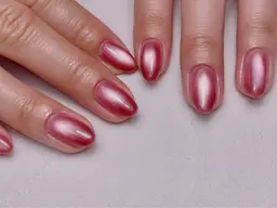 ［オフ有り★ケア付］ハンド:水光🫧ちゅるんマグネットネイル💅カラーは約30種類からお選びいただけます🌈