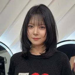 💛骨格診断似合わせカット➕前髪縮毛矯正➕透明感カラー➕髪質改善高保湿ナノケアトリートメント💛