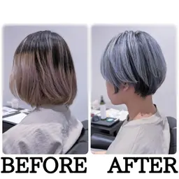 💎ミニモ限定💎【🌈特別料金🌈】カット+ブリーチ有ダブルカラー￥23500→￥17600詳しくはメッセージにて‼️