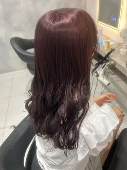 【ダメージレス】カット＋フルカラー＋ザラメトリートメント🌸🤍