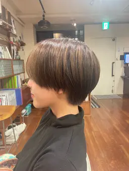 21日🈳『カットモデル土日20:15〜』🫧丸みマッシュショート🫧3STEPトリートメント