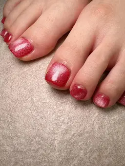 【オフなし】フットマグネット・ミラーネイル