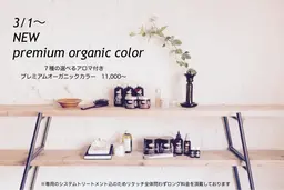 NEW認証機関ICEA取得/プレミアムオーガニックカラー(白髪染め)  通常11,000～