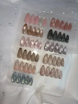 🌷サンプルから選ぶシンプルネイル🌷オフあり