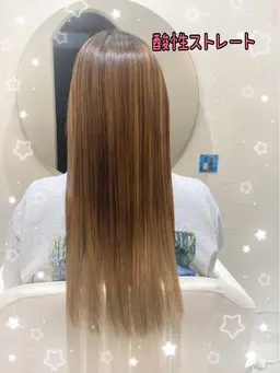 酸性ストレート+カット