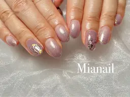 【オフあり】持込みデザイン◎ワンカラー+2本アート