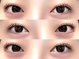 デカ目効果🪽🩵🩵🩵中顔面短縮🩵🩵面長解消❣️【まつ毛パーマ上下】セット🩵🩵🩵