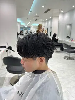 【🐺毛流れパーマ🐺】メンズカット➕ニュアンスパーマ➕炭酸泉➕オリジナルトリートメント⚡️