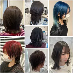 《ウルフ系スタイル限定》 ☃️カットモデル¥0☃️ 🌟詳細事項をご確認ください! 火曜-土曜 営業後限定 19:30​〜​