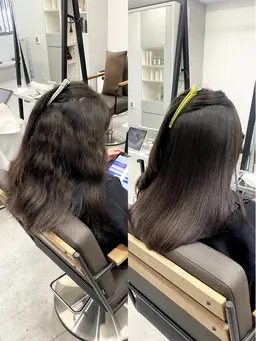 【縮毛矯正/人気No1✨】美髪縮毛矯正/髪質改善+カット+極潤TR(10代20代30代40代50代60代/学生)