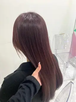 【🥀期間限定🥀】韓国トレンドのレイヤーカット➕暖色カラー➕さら艶ストレートを叶える縮毛矯正➕オリジナルTr🤍